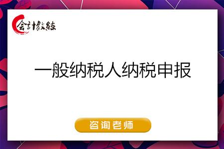 一般纳税人要如何进行纳税申报